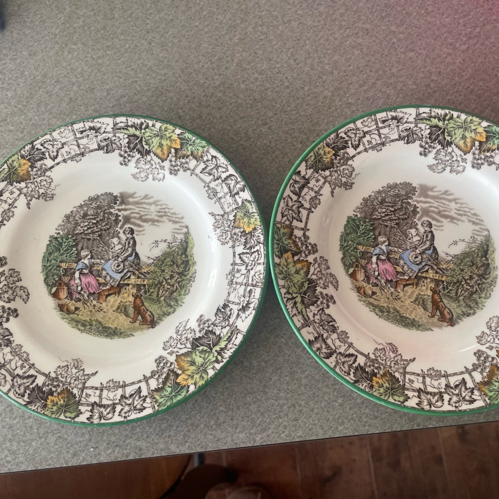 Spode Copeland White Plate